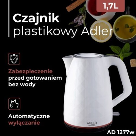 Adler Czajnik plastikowy 1,7 L