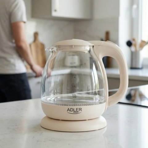 Adler Czajnik szklany 1,0L