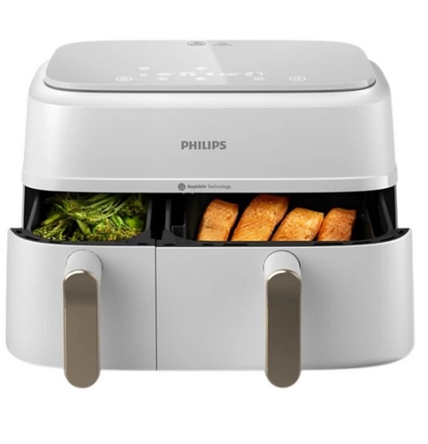 Frytkownica Philips Ovi Seria 3000 Dual Basket Air fryer NA353/10 Philips