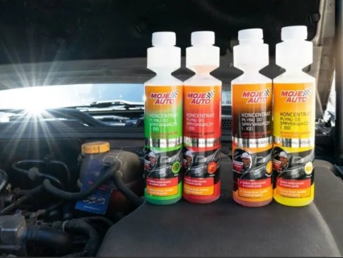 Koncentrat płynu do spryskiwacza letni płyn Jabłko Moje Auto 100:1 250ml
