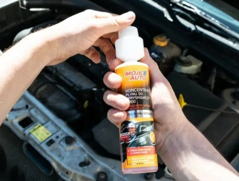Koncentrat płynu do spryskiwacza letni płyn Jabłko Moje Auto 100:1 250ml