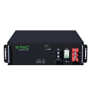 Magazyn bank energii V-TAC 100Ah 5,12kWh LiFePO4 rack czarny VT-51201-B