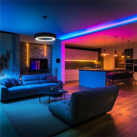 Neon flex V-TAC 5mb Sterownik USB Magic RGB DC 5V VT-562 RGB 