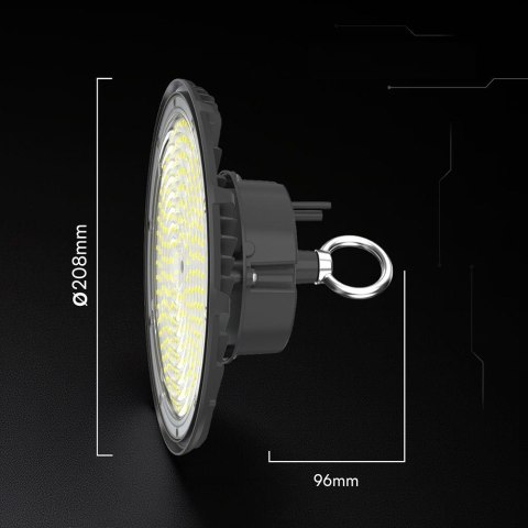 Oprawa V-TAC LED UFO high bay IP65 ALU 155Lm/W 100W VT-91102 4000K 15500lm