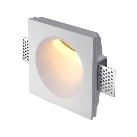 Oprawa gipsowa V-TAC GU10 kinkiet ścienny okrągły 120x120 VT-11009