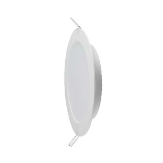 Panel LED V-TAC wpuszczanydownlight 24W okrągły fi300 VT-61024 3000K 2500lm
