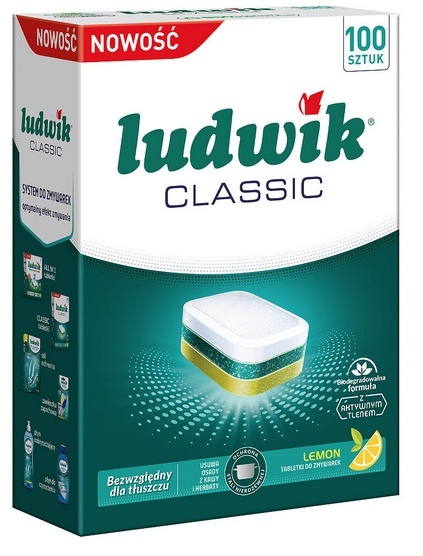 Tabletki do zmywarki zmywarek Classic 100 szt. Ludwik