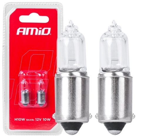 Żarówki halogenowe 12V 10W BAX9S H10W do BMW RINGI AMIO