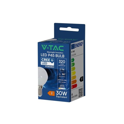 Żarówka LED V-TAC CREE CHIP 3,7W E14 kulka P45 VT-1819 6500K 320lm
