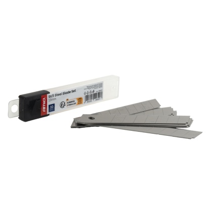 Zestaw ostrzy ze stali, wkłady do noży SK5 100x18x0,5mm 10 sztuk