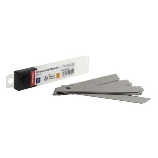 Zestaw ostrzy ze stali węglowej, wkłady do noży 100x18x0,5mm 10 sztuk