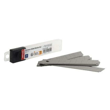 Zestaw ostrzy ze stali węglowej, wkłady do noży 100x18x0,5mm 10 sztuk