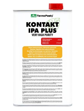 AG TermoPasty Kontakt IPA Plus alkohol izopropylowy, płyn 1L