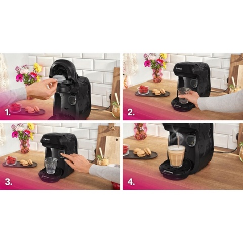 Ekspres kapsułkowy Bosch Tassimo Happy Friendly TAS102E