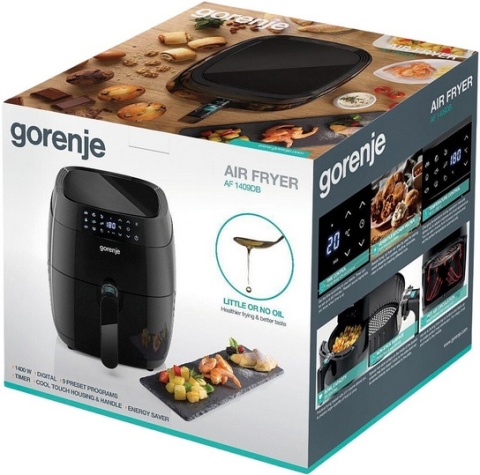 Frytkownica beztłuszczowa 3,5l Gorenje AF1409DB