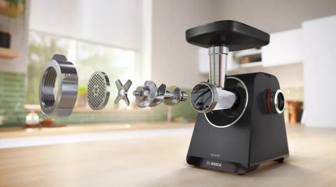Maszynka do mięsa Bosch Seria 4 MFWS435B MultiPowerSeries czarna