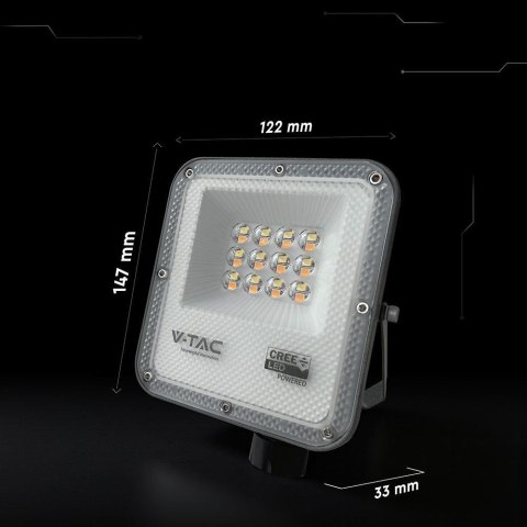 Naświetlacz LED V-TAC CREE CHIP 10W LED 3w1 CCT VT-44014CCT 730lm
