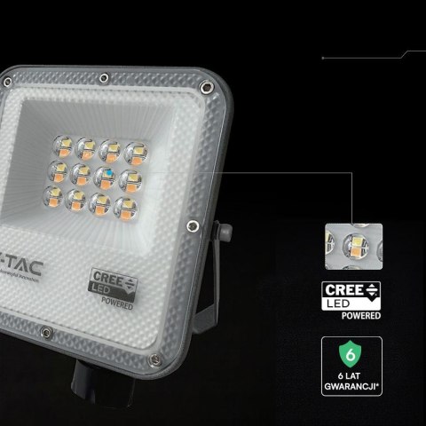 Naświetlacz LED V-TAC CREE CHIP 10W LED 3w1 CCT VT-44014CCT 730lm