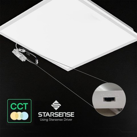 Panel LED V-TAC 40W 60x60 backlight 33mm 120Lm/CCT VT-61042CCT 4800lm