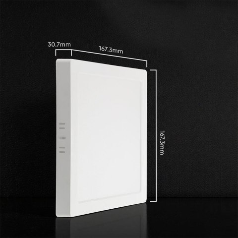 Panel natynkowy downlight V-TAC 12W LED CREE CHIP kwadrat VT-60012CCT 1320lm