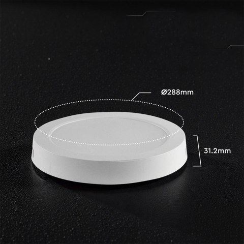 Panel natynkowy downlight V-TAC 24W LED CREE CHIP okrągły VT-6000 2640lm