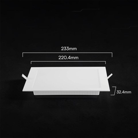 Panel wpuszczany downlight V-TAC 18W LED CREE CHIP VT-61018CCT 1980lm