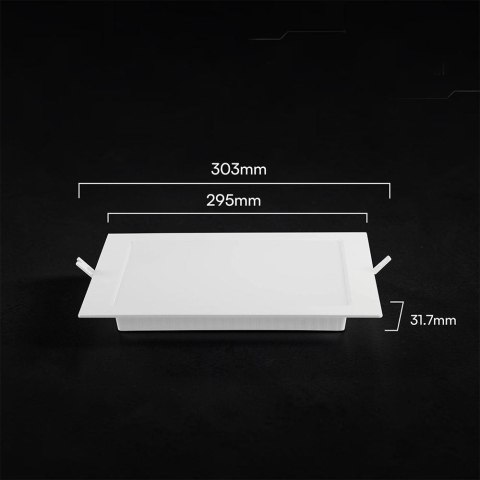 Panel wpuszczany downlight V-TAC 18W LED CREE CHIP kwadrat VT-61024CCT 2640lm
