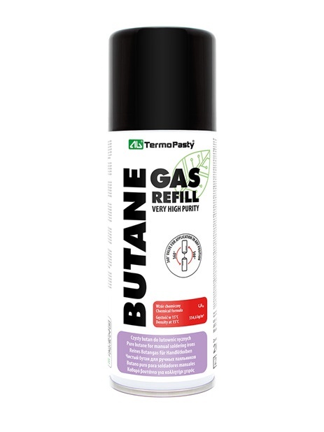 AG Termopasty Gaz do zapalniczki i lutownicy gazowej butan 200ml