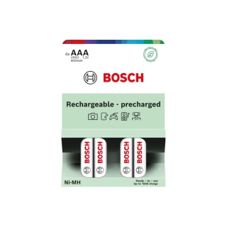 Akumulatory AAA 950mAh NiMH precharged 4 szt Bosch HR03