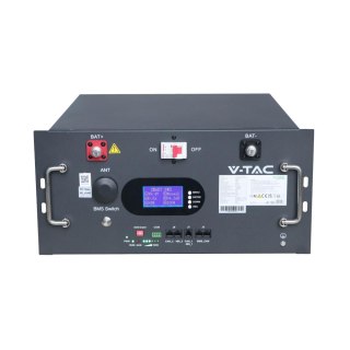 Magazyn bank energii V-TAC 9.6kWh 48V 200Ah LiFePO4 rack BMS VT-91600