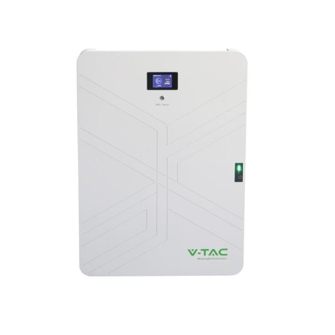 Magazyn bank energii V-TAC biały 15cm ultra slim 14.33Wh 280Ah/51.2V 140A LFP BMS VT-14033