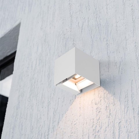 Oprawa ścienna solarna V-TAC 9W LED COB IP65 czujnik ruchu VT-409CCT 800lm