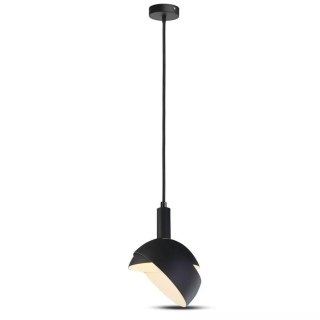 Oprawa zwieszana V-TAC E14 aluminium klosz czarny VT-7100-B