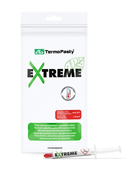 Pasta termoprzewodząca bardzo wydajna Extreme 3g AG TermoPasty