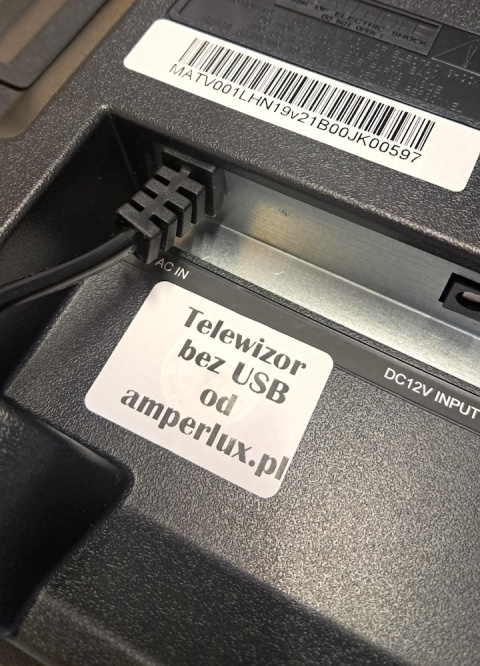 Telewizor 19" do aresztu, zakładu karnego i więzienia bez gniazda USB Manta