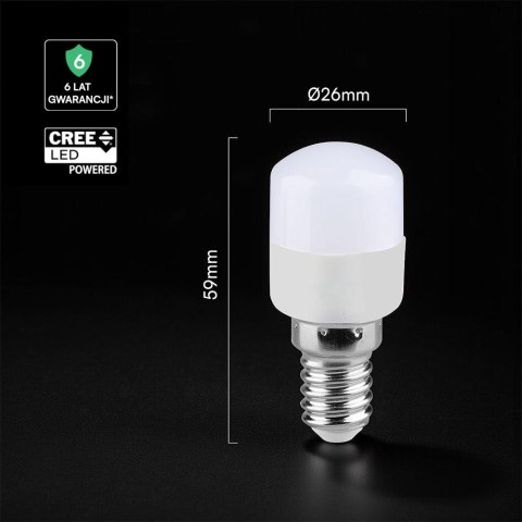Żarówka LED V-TAC CREE CHIP 2W E14 ST26 VT-202 3000K 180lm