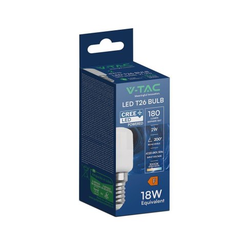 Żarówka LED V-TAC CREE CHIP 2W E14 ST26 VT-202 3000K 180lm
