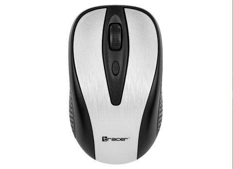 Mysz bezprzewodowa optyczna Tracer Joy II RF Nano USB Srebrna