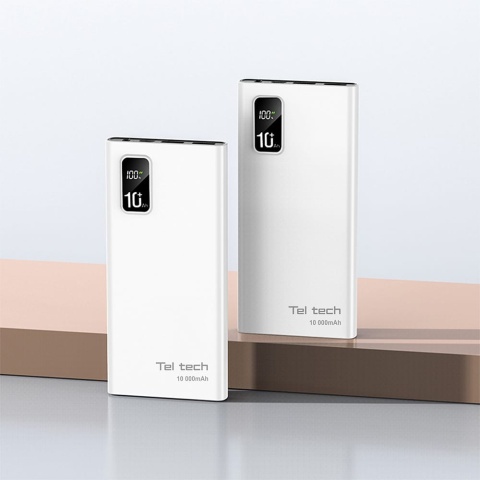 Power bank 5A 22.5W biały 10000 mAh Teltech