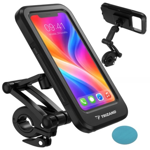 Uchwyt rowerowy na telefon wodoodporny Trizand