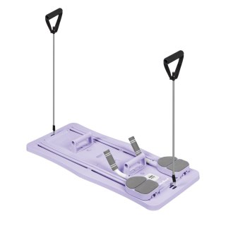 Domowy zestaw do pilates, wielofunkcyjny przyrząd do ćwiczeń fitness 9 w 1, kolor fioletowy