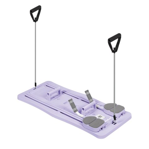 Domowy zestaw do pilates, wielofunkcyjny przyrząd do ćwiczeń fitness 9 w 1, kolor fioletowy