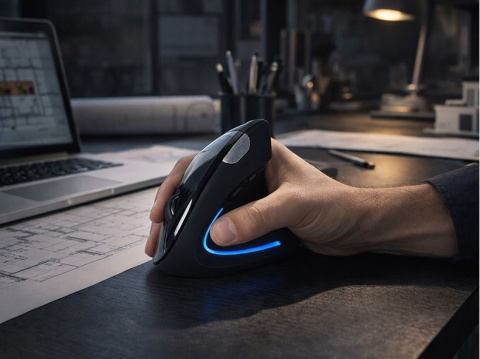 Mysz bezprzewodowa optyczna Tracer Flipper RF