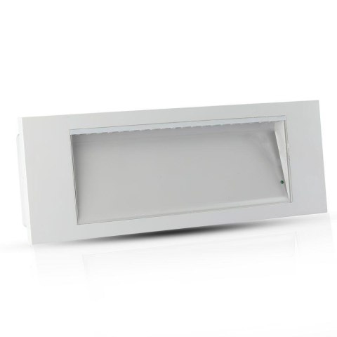 Oprawa ewakuacyjna awaryjna 12-godzinna V-TAC CREE LED VT-511 6000K 110lm 3 lata gwarancji