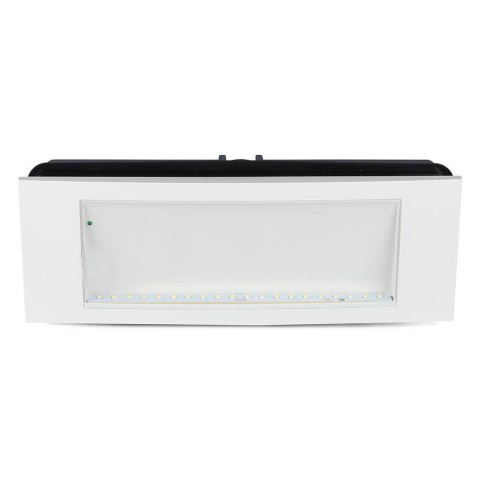 Oprawa ewakuacyjna awaryjna 12-godzinna V-TAC CREE LED VT-511 6000K 110lm 3 lata gwarancji