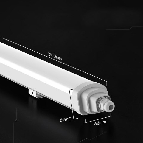 Oprawa hermetyczna LED V-TAC CREE CHIP GT-series 120cm 36W 120Lm/W VT-12035 4000K 4320lm 6 lat gwarancji