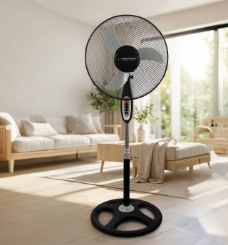 Wentylator stojący do domu i biura 40cm 50W 3 prędkości Esperanza TYPHOON