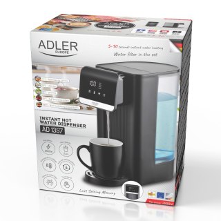 Adler Dyspenser gorącej wody | 2,5 L | Panel dotykowy | 8 temperatur