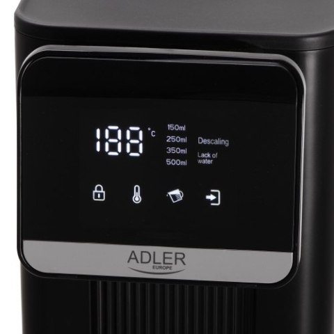 Adler Dyspenser gorącej wody | 2,5 L | Panel dotykowy | 8 temperatur
