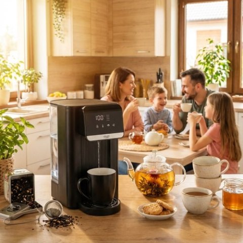 Adler Dyspenser gorącej wody | 2,5 L | Panel dotykowy | 8 temperatur